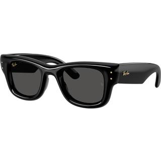 Ray - Ban Unisex RB4940 WAYFARER PUFFER 601/87 Solbriller Nylon Sort Sort Firkantet Normal