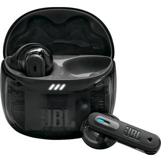 JBL Tune FLEX 2, transparent sort Trådløse In-Ear øretelefoner