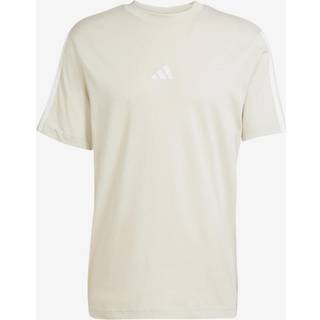 adidas adidas White Essentials 3-Stripes Single 100% Cotton Jersey T-Shirt