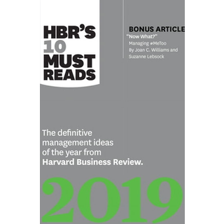 HBR's 10 Must Reads 2019