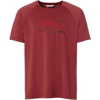 Vaude Gleann T-Shirt II T-shirt Herrer størrelse XL farve rød