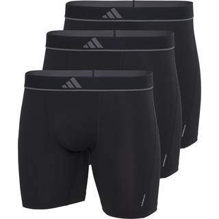 adidas 3-pak Active Micro Flex Boxer Brief - Black - X-Large