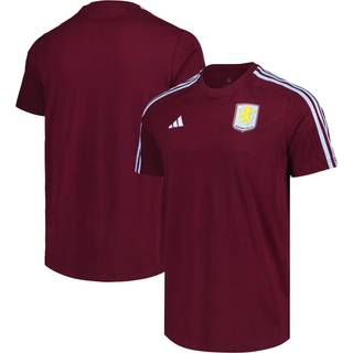 adidas Aston Villa FC DNA T-Shirt, Red - XS