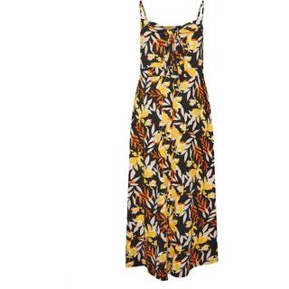 Yours Curve Yours Curve Black Floral Print Maxi Dress