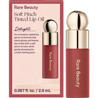 Rare Beauty - Mini Soft Pinch Tinted Lip Oil – Mini Tonet Læbeolie - Soft Pinch Tinted Lip Oil Mini - Delight - For Women - Pink##Brun