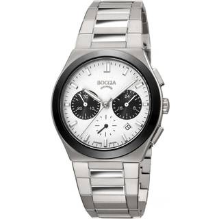 Boccia 3736-01 Herrenuhr Chronograph Titan Saphirglas