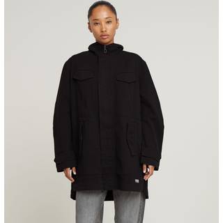 Overdyed Parka - Black - Women
