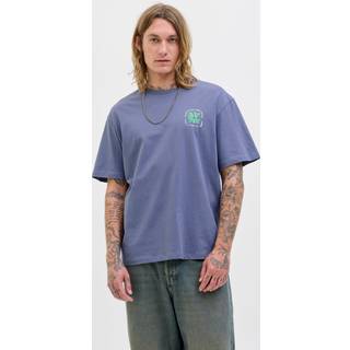 Jack & Jones Flower Market Relaxed Fit Tee Nightshadow Blue
