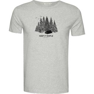 GreenBomb Nature Keep Guide T-Shirt T-shirt Herrer størrelse XL farve grå