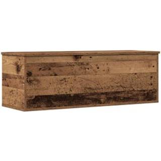 Opbevaringskasse Gammelt træ 102 x 35 x 35 cm Konstrueret træ