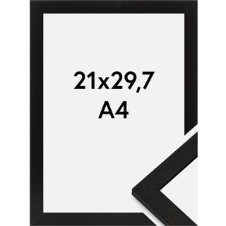 Ramme BGA Classic Akrylglas Sort 21x29,7 cm (A4)