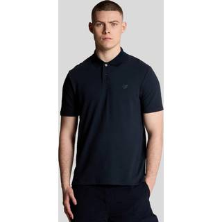 Lyle & Scott Lyle & Scott Blue Jacquard Sovereign Polo Shirt