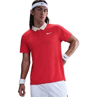 NikeCourt Slam Dri-FIT ADV-tennispolo til mænd - rød - L