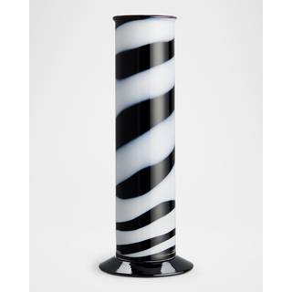 Kosta Boda - Labvase 300 mm sort hvid - Vaser - Matti Klenell,Simon Klenell - Sort,Hvid