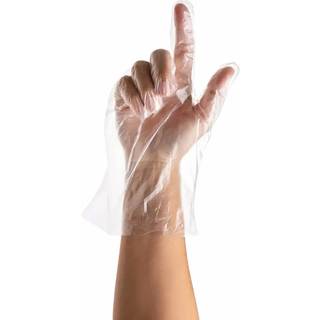 AMPri Engangshandske Quick Large 100 stk Klar PE Pudderfri (01080-L)