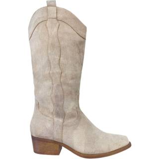 Pauline dame cowboystøvler 6630 - Beige - 36