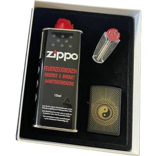 Zippo Original Zippo Ying Yang Sun i Gaveæske