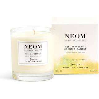 Neom Organics London - Feel Refreshed - 1 Wick Scented Candle - Feel Refreshed Candle (1 Wick) 185g - For Women