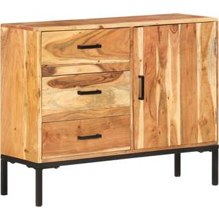 skænk 88x30x73 cm massivt akacietræ