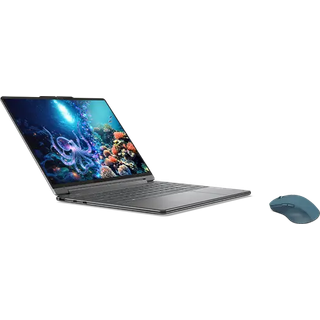 Lenovo Yoga 9 2-in1 14" U7-32G-1TB + Mouse Intel® Core Ultra 7 258V-processor LPE-cores op til 3,70 GHz P-cores op til 4,80 GHz, 32 GB MOP, Windows 11 Pro 64, 1 TB SSD M.2 2242 PCIe Gen4 TLC