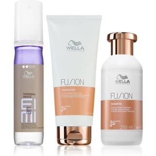 Wella Professionals Fusion Økonomipakke Til skadet og farvet hår - 3 stk.