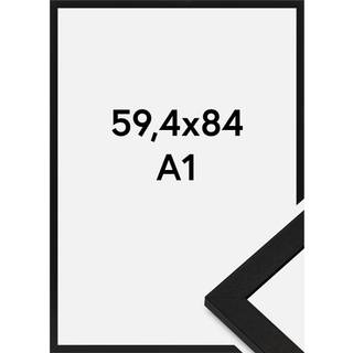 Ramme BGA Classic Akrylglas Sort 59,4x84 cm (A1)