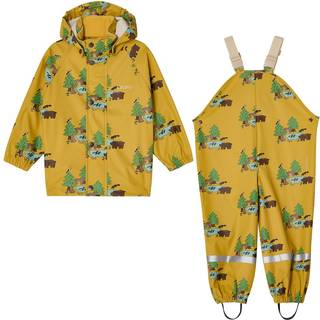 Kuling San Marino Uforet Regnsæt Swedish Landscape 86/92 cm Gul 86/92 cm Unisex