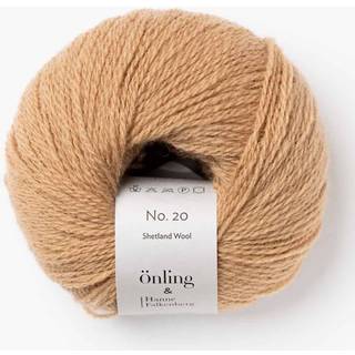 Ãnling No 20 - 100% Falkenberg shetlandsuld - 78 Kaki (x)