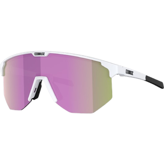 Bliz Hero Cykelbriller Mathvid med Pink Linse