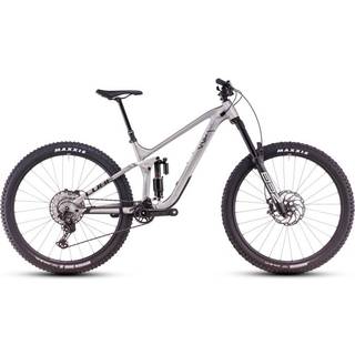 Full Suspension MTB Cube Stereo ONE77 Race 29 Rawmetal/Black