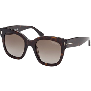 TOM FORD Kvinde FT0613 BEATRIX-02 52H Solbriller Acetat Geometrisk Polariseret