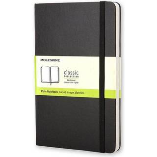 Moleskine notesbog Classic hard ulinieret L 13x21cm sort