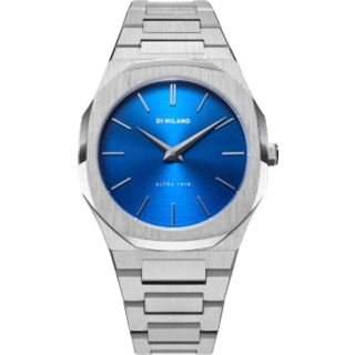Herre Ultra Tynd Sølv Ur D1 Milano (Ø 40 mm)