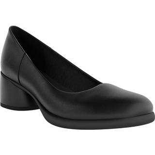 ECCO Sculpted LX 35 - Damesko i læder med blokhæl til damer - Sort - Size: 39 (UK 6)