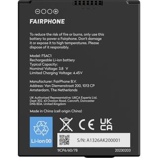 Fairphone 5 batteri til mobiltelefon
