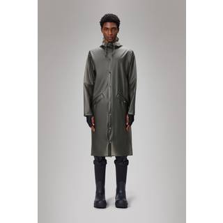 Rains Longer Jacket - Mist