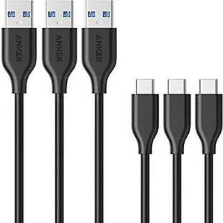 Anker PowerLine 0.9m USB-C to USB 3.0 Black