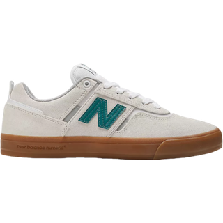 New Balance Unisex NB Numeric Jamie Foy 306 i Hvid/Grøn Suede/Mesh, Størrelse 38.5