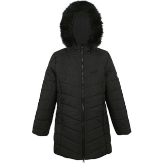 Regatta Regatta Black Shower Resistant Fabrizia Insulated Thermal Longline Jacket