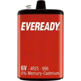 EVEREADY PJ996/4R25 Batteri med høj effekt med fjedre, 6 V