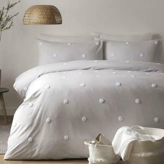Appletree Appletree Silver Dot Garden 100% Pure Cotton Duvet Cover and Pillowcase Set