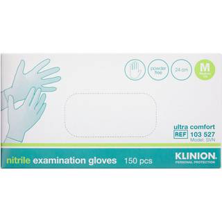 Klinion Protection Nitrilhandsker Pudderfri str. M