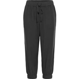 Kaffe Kamilia Capri Pants Bukser 10509669 Black Oyster (46)
