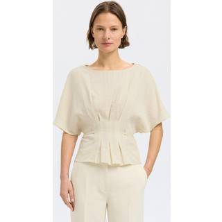 Viskoseblanding Plisseret Bluse