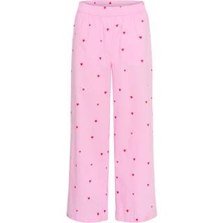 Saint Tropez Jalinesz Pants Bukser 30513933 Bonbon Flame Hearts (SMALL)