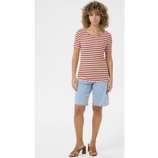 Cream Crribba Stripe Tshirt Toppe & T-Shirts 10613876 Bruchetta Stripe (LARGE)