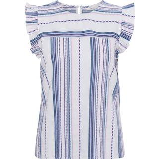 Cream Crmiva Top Bluser 10613875 Pink Blue Stripe (L/XL)