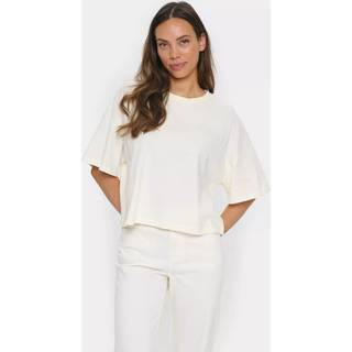 Saint Tropez Jalinusz T-Shirt Toppe & T-Shirts 30513955 Ice (XSMALL)