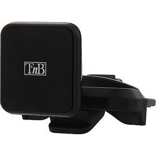 T&#39;NB Magnetisk Mobilholder til Bil med CD-Afspiller Montering - Sort