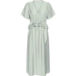 Kaffe Kajasmin Frill Dress Kjoler 10510971 Frosty Green Cc. (44)